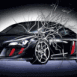 Audi R8 heurte votre cran