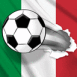Foot: Ballon transperant le drapeau italien