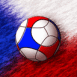 Rp. Tchque : Ballon de foot sur drapeau