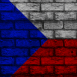Mur aux couleurs de la Rpublique Tchque