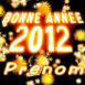 "Bonne anne 2012"