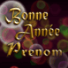 Bulles lumineuses "Bonne ann�e"