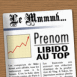 Couv' de Journal: "Prnom" Libido au top