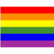 Arc-en-ciel Rainbow flag