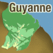 DOM: Guyane, carte avec titre