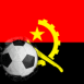 Angola: Drapeau et ballon encastr